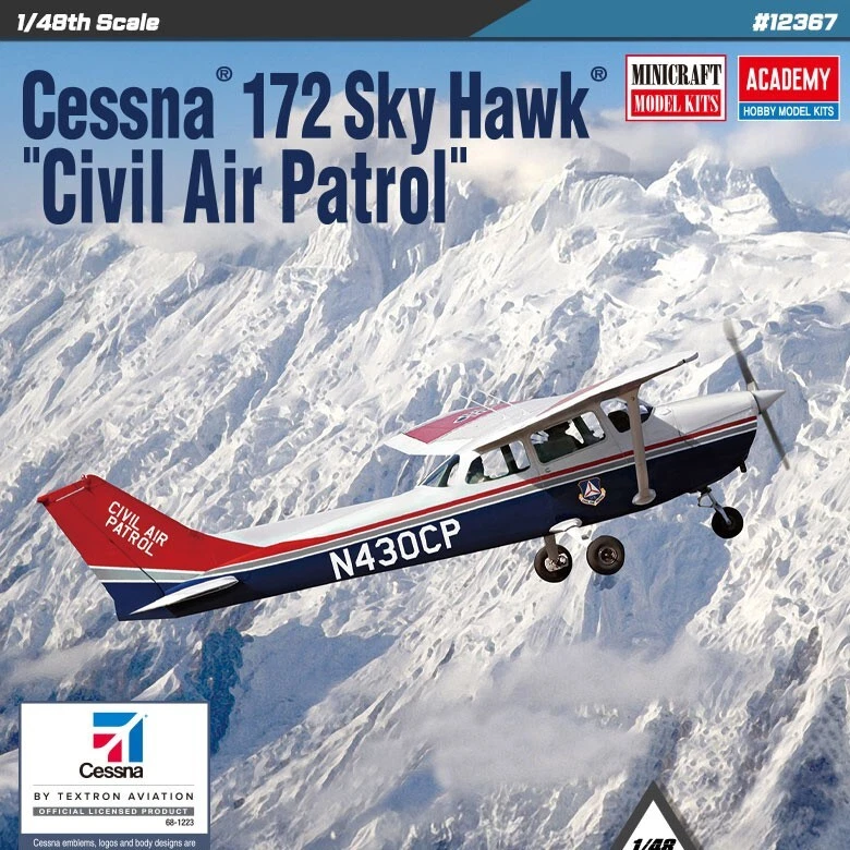 Academy 12367 Cessna 172 Skyhawk "Civil Air Patrol" 1/48