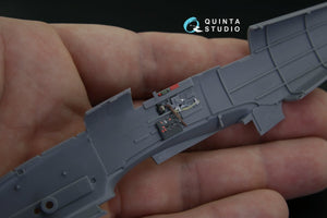 Quinta Studio QD48141 Ki-61-Id 3D-Printed &amp;amp; coloured Interior on decal paper (Tamiya) 1/48 – immagine 6