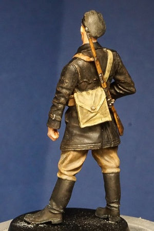 ToRo Model 35F126 Wrzesień 1939 - Żołnierz 10 Płk. Strzelców Konnych / September 1939 - Polish Soldier, 10 Mounted Rifle Reg.(mot) Figurine with decals / Two different heads included 1/35 – immagine 8
