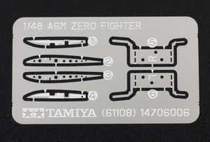 Tamiya 61108 Mitsubishi A6M3/3a Zero Fighter 1/48 – Bild 8