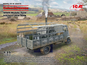 ICM 35415 Gulaschkanone, cuisine de campagne dans le camion AHN 1/35