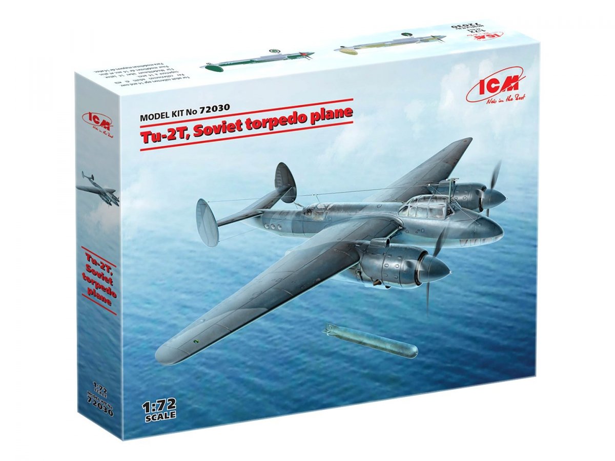 ICM 72030 Tu-2T, Soviet torpedo plane 1/72 – image 2