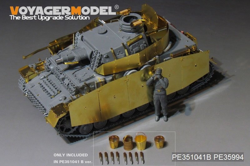 Voyager Model PE35993 WWII German Pz.Kpfw.IV Ausf.G（LateProduction）Basic For Border 35001 1/35 – immagine 20