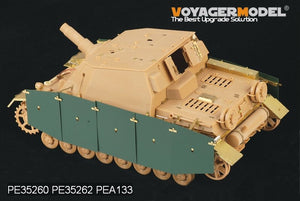 Voyager Model PE35260 WWII German Sturmpanzer IV Brummbar Early Version (For Tristar, Hobby Boss) 1/35 – immagine 2