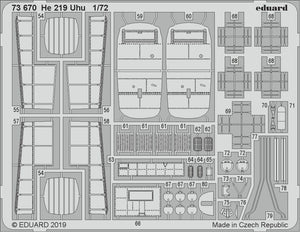 Eduard 73670 He 219 Uhu 1/72 DRAGON – imagen 2