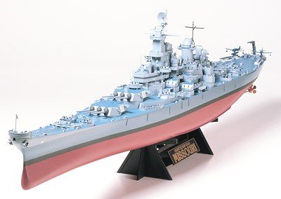 Tamiya 78018 U.S. Battleship BB-63 Missouri 1/350 – immagine 2