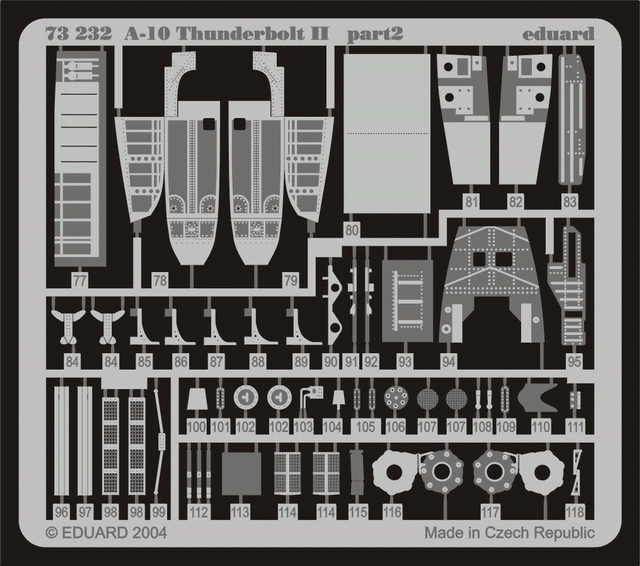 Eduard 73232 A-10 1/72 ITALERI, REVELL – Bild 3