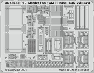Eduard 36470 Marder I on FCM 36 base ICM 1/35 – Bild 2