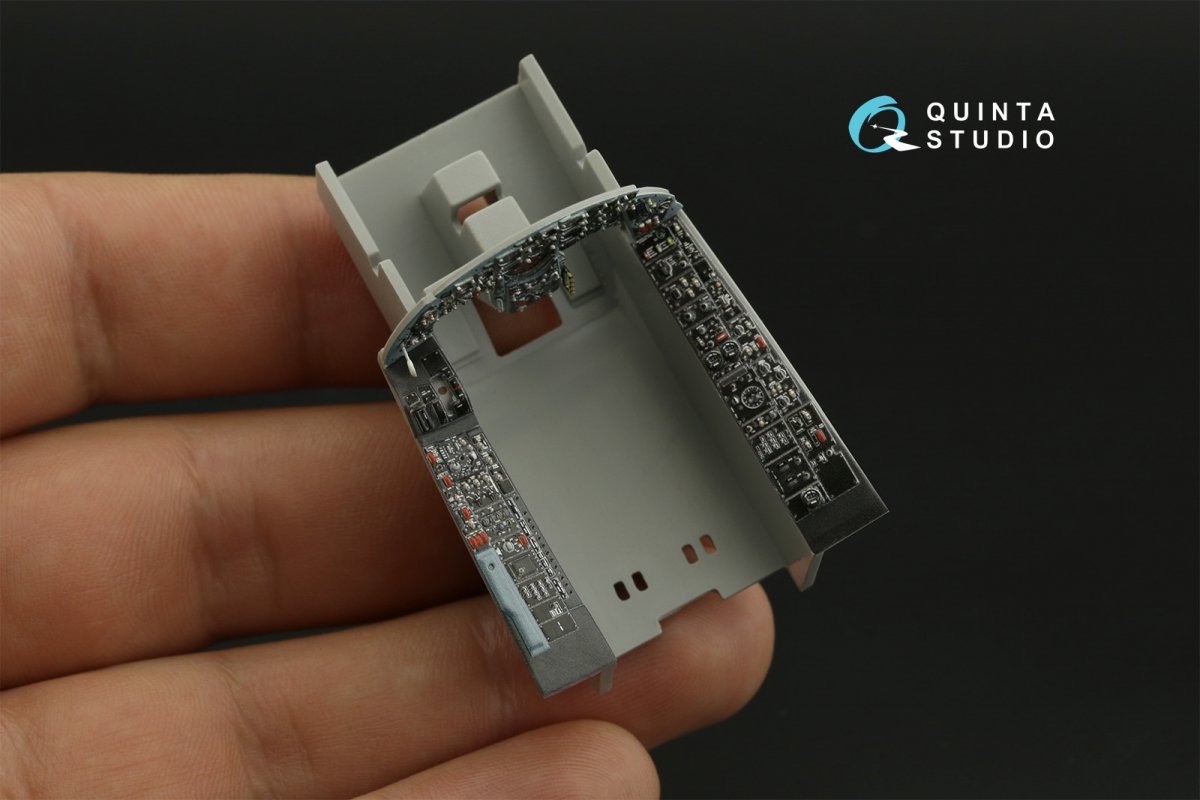 Quinta Studio QDS-32141 F-104G 3D-Printed &amp;amp; coloured Interior on decal paper (Italeri) (small version) 1/32 – Bild 12