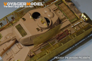 Voyager Model PEA451 WWII Russian T-34/85 &amp;quot;Thoma shields&amp;quot; wire mesh schürzen (GP) 1/35 – immagine 6