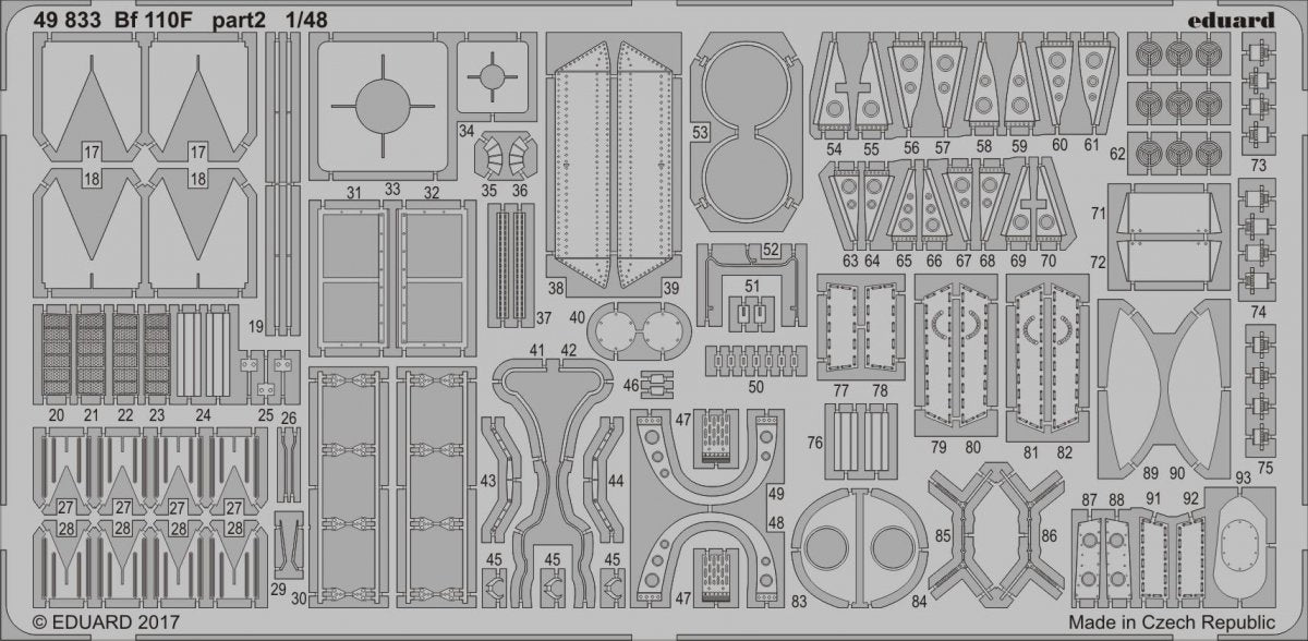 Eduard 49833 Bf 110F EDUARD 1/48 – image 2