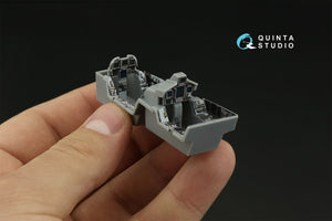 Quinta Studio QD48373 F/A-18F late / EA-18G 3D-Printed &amp;amp; coloured Interior on decal paper (Hobby Boss) 1/48 – imagen 10
