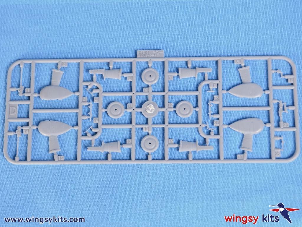 Wingsy Kits D5-03 IJN Type 96 carrier-based fighter II A5M2b “Claude” (early) 1/48 – Bild 6