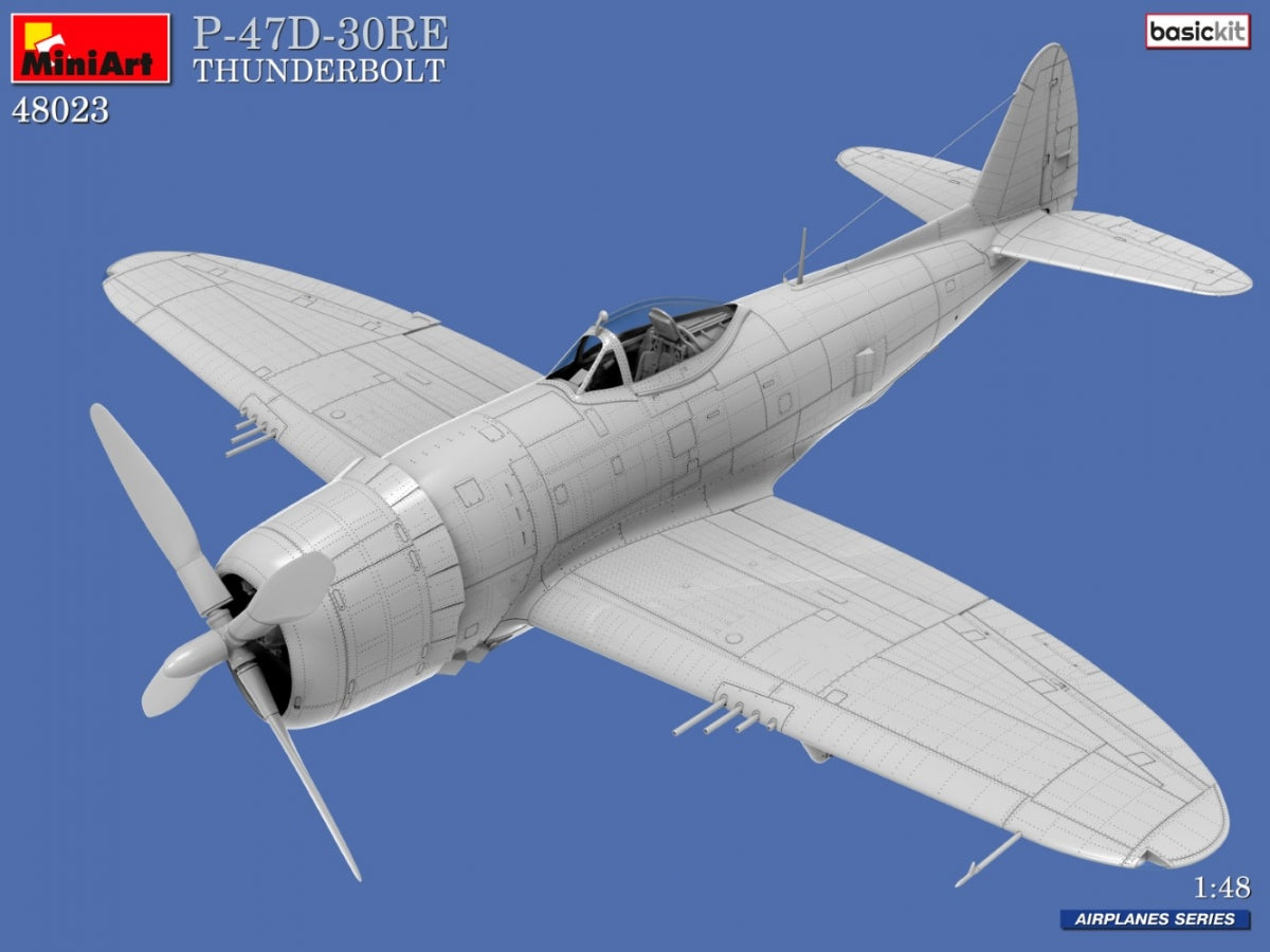 MiniArt 48023 P-47D-30RE THUNDERBOLT. KIT DE BASE 1/48 – image 5