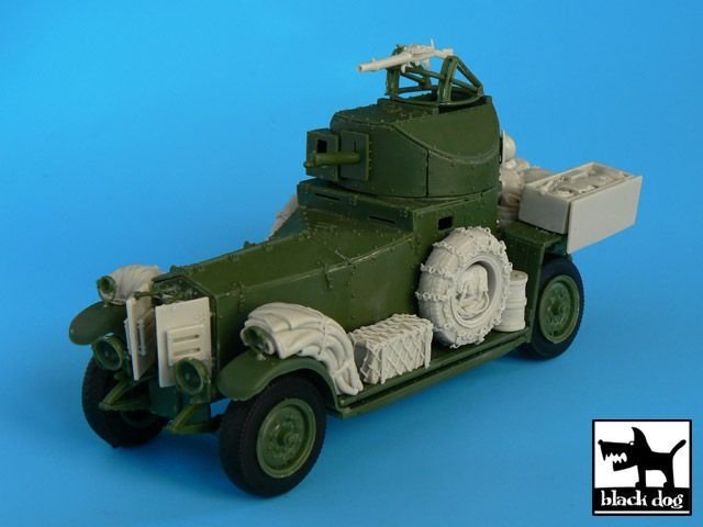 Black Dog T35013 Pattern 1920/sand tyres for Roden1/35 – immagine 3