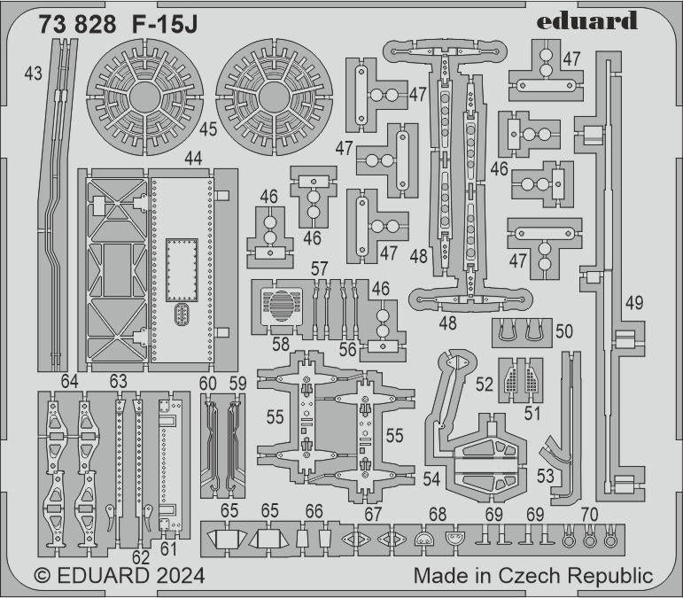 Eduard 73828 F-15J FINE MOLDS 1/72 – image 2