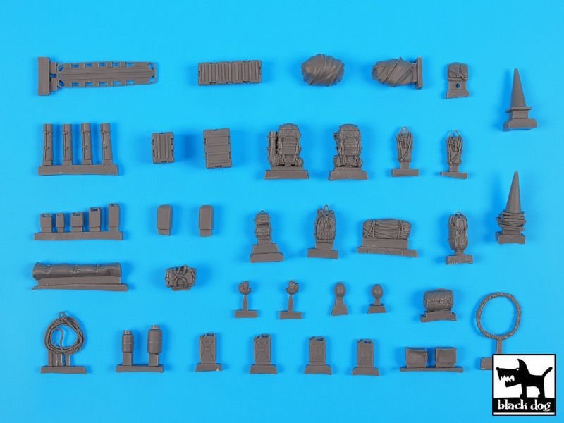 Black Dog T35222 US Modern equipment accessoris set 1/35 – immagine 6