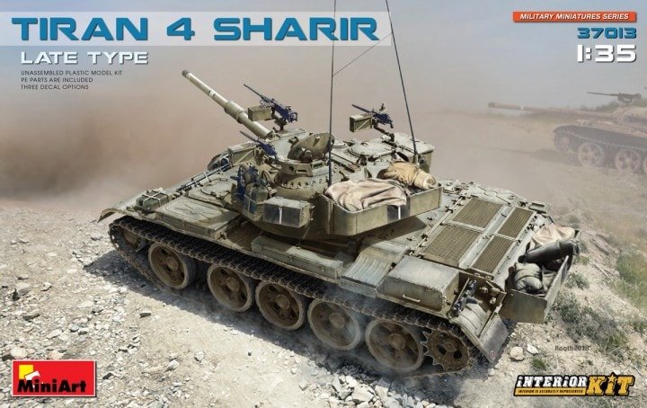 MiniArt 37013 Tiran 4 Sharir late type w/interior 1/35