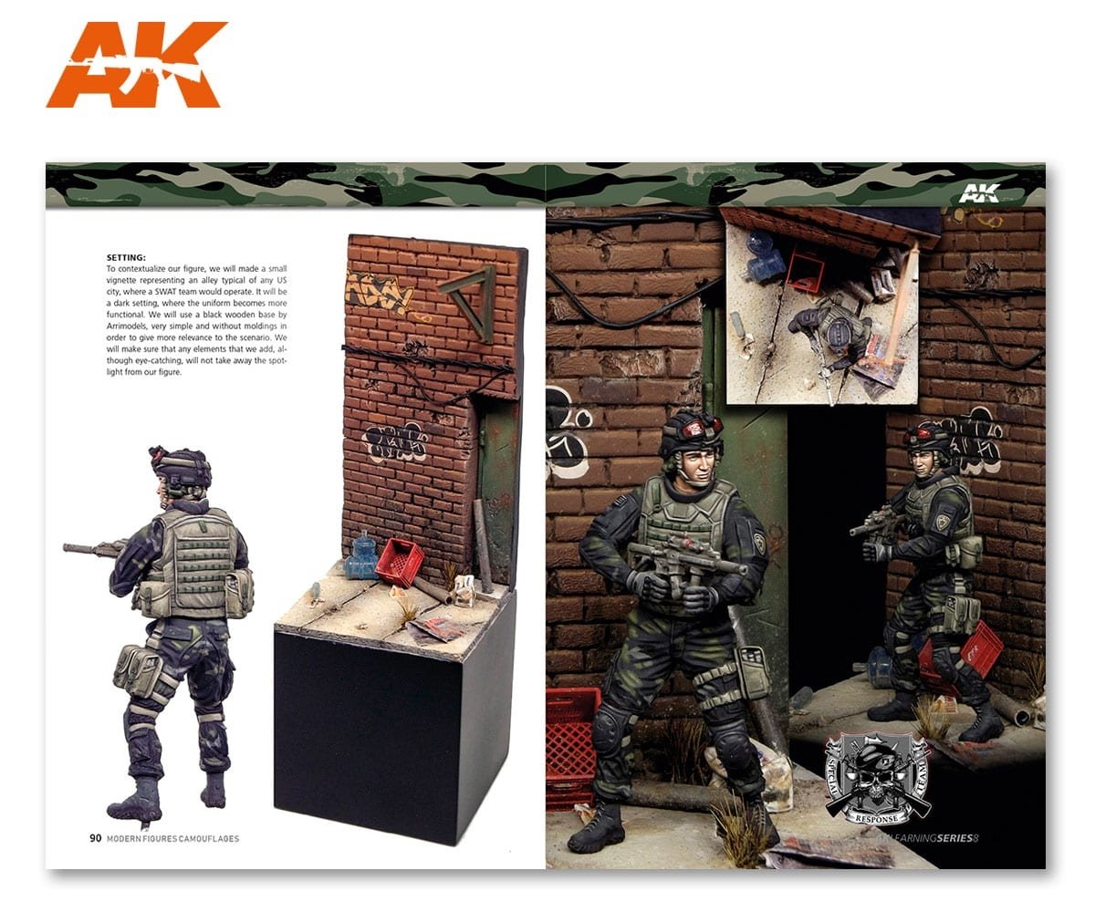 AK Interactive AK247 AK LEARNING 08: MODERN FIGURES CAMOUFLAGES (English) – zdjęcie 5