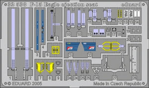 Siège éjectable Eduard 32538 F-15C 1/32 Tamiya