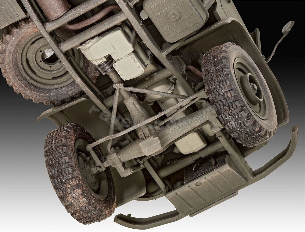 Revell 63348 Unimog 404 S Model Set 1/35 – image 5