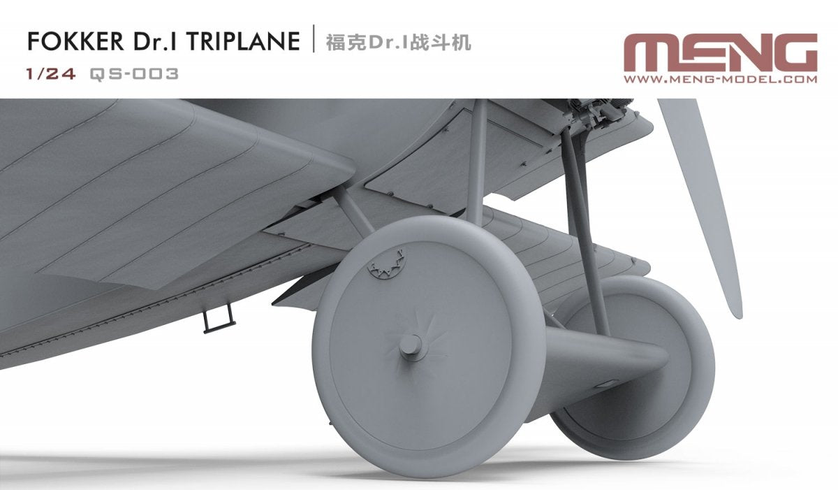 Meng Model QS-003 Fokker Dr.I Triplane 1/24 – imagen 6