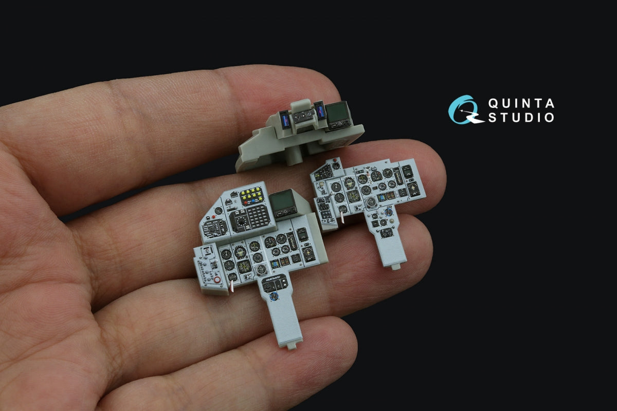 Quinta Studio QDS-32227 MiG-29UB 3D-Printed &amp;amp; coloured Interior (Trumpeter) (Small version) 1/32 – Bild 11