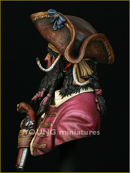 Young Miniatures YH1823 BARBE NOIRE 1718 La vengeance de la reine Anne 1/10 – image 4
