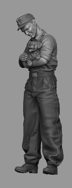 Panzer Art FI35-120 StuG driver with puppy 1/35 – imagen 6