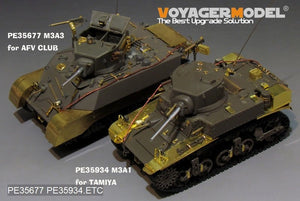 Voyager Model PE35934 WWII US M3 Stuart light tank basic For TAMIYA 35360 1/35 – immagine 19