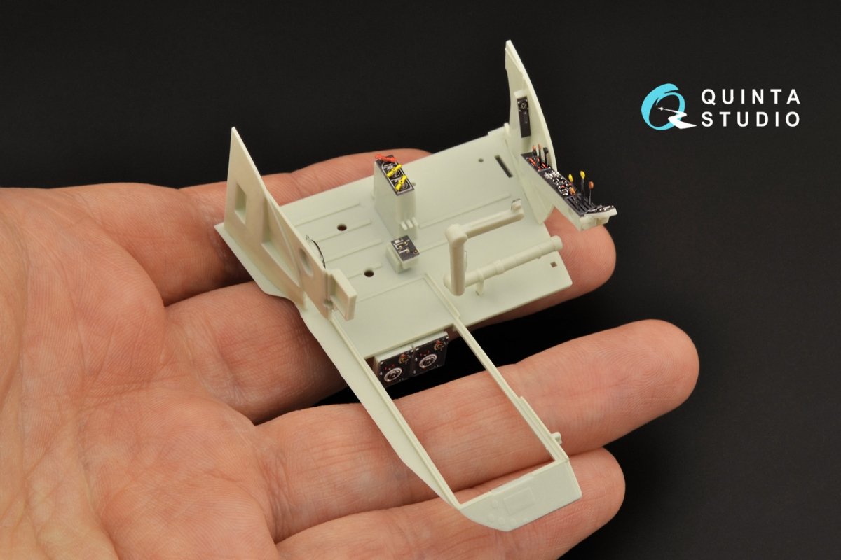 Quinta Studio QDS-32125 He 111 P/H 3D-Printed &amp;amp; coloured Interior on decal paper (Revell/ProModeler) (small version) 1/32 – imagen 6