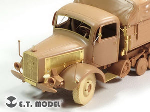 E.T. Model E35-135 WWII German Heavy Halftrack L 4500 R MAULTIER (For ZVEZDA 3603) 1/35 – immagine 4