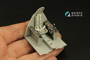 Quinta Studio QD32184 F8F-2 Bearcat 3D-Printed coloured Interior on decal paper (Trumpeter) 1/32 – immagine 7