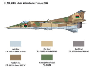 Italeri 2798 MiG-23 MF/BN FLOGGER 1/48 – Bild 8
