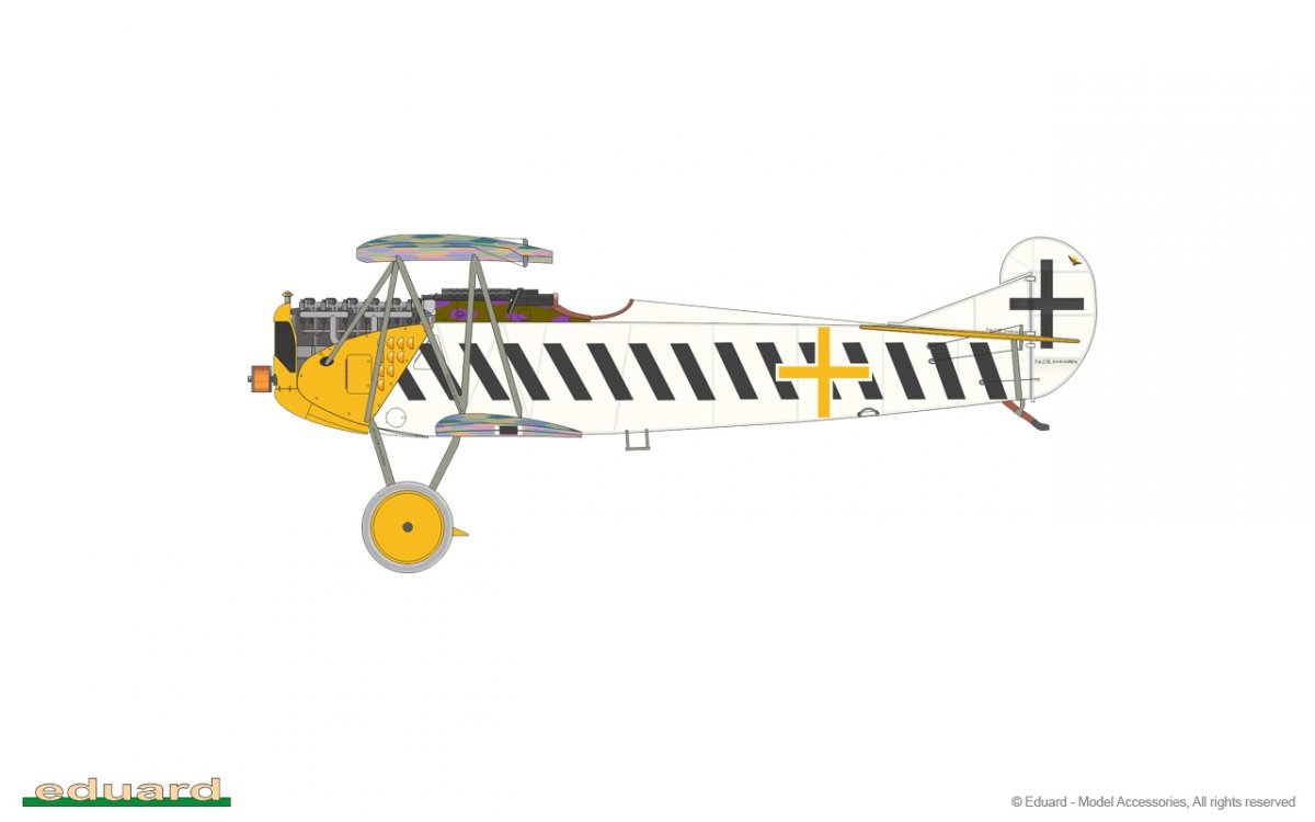 Eduard 8136 Fokker D.VII (OAW) ProfiPACK edition 1/48 – immagine 5