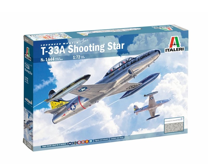 Italeri 1444 T-33A SHOOTING STAR 1/72 