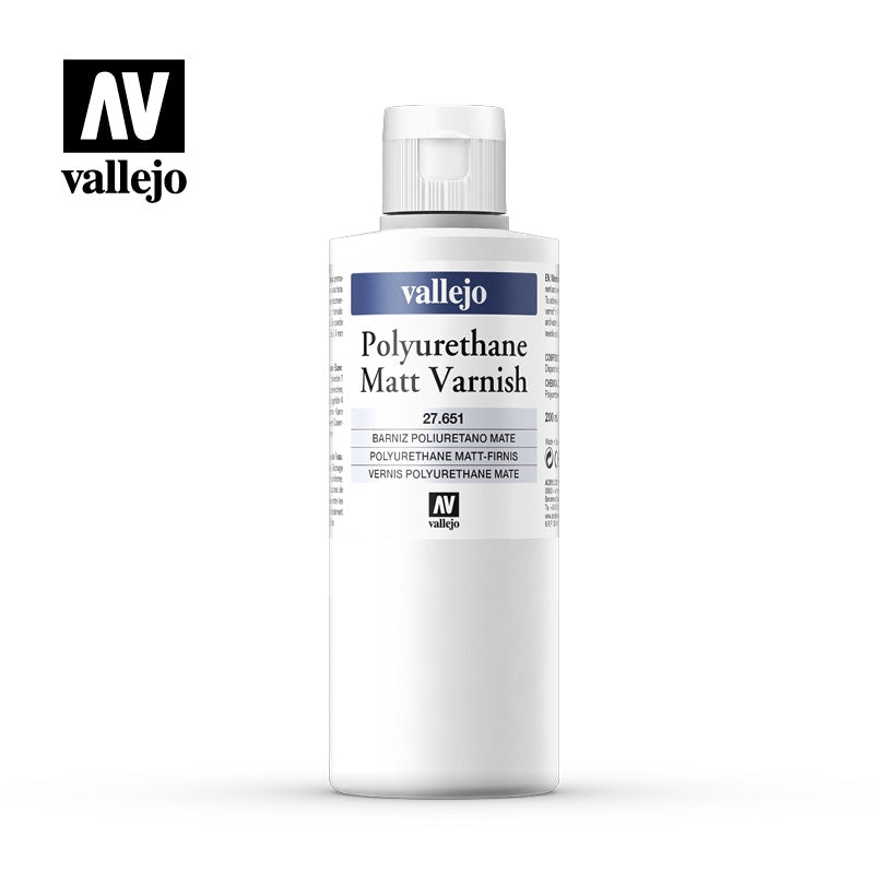 Vernis mat Vallejo 27651, 200 ml.