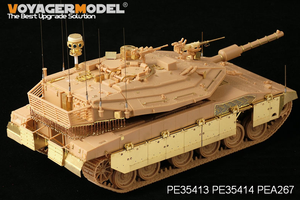 Voyager Model PEA267 IDF Merkava MBT IV WindBreaker Active Protection System (GP) 1/35 – immagine 3