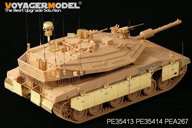 Voyager Model PEA267 IDF Merkava MBT IV WindBreaker Active Protection System (GP) 1/35 – immagine 3