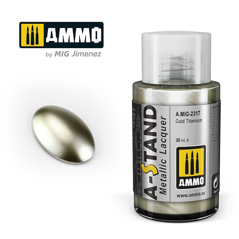 Munitions pour Mig 2317 A-STAND Gold Titanium 30 ml