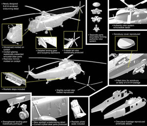 Dragon 5111 S-61A SeaKing &amp;quot;Antracticia Observation&amp;quot; 1/72 – immagine 2