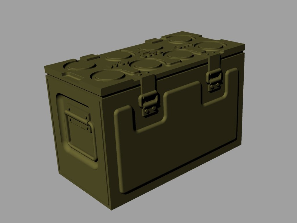 Panzer Art RE35-185 C206 British Ammo Boxes (25 Pdr Gun) 6pcs 1/35 – Bild 3