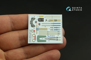 Quinta Studio QR32017 MB Mk.7 seat for F-104 family (Italeri) 1/32 – immagine 4