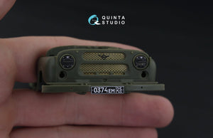 Quinta Studio QD35010 UAZ 469 3D-Printed &amp;amp; coloured Interior on decal paper (for Trumpeter kit) 1/35 – immagine 3