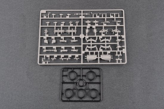 Trumpeter 01550 Russian T-62 Mod.1975 With KMT-6 Mine Plow 1/35 – immagine 7