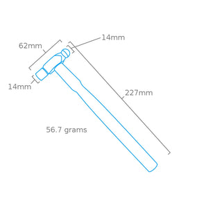 Modelcraft PHA1287-02 Ball Pein Hammer (2oz/56g) – immagine 2