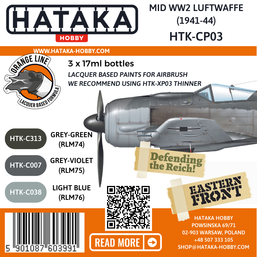 Hataka Hobby HTK-CP03 Mid WW2 Luftwaffe (1941-44) – immagine 2