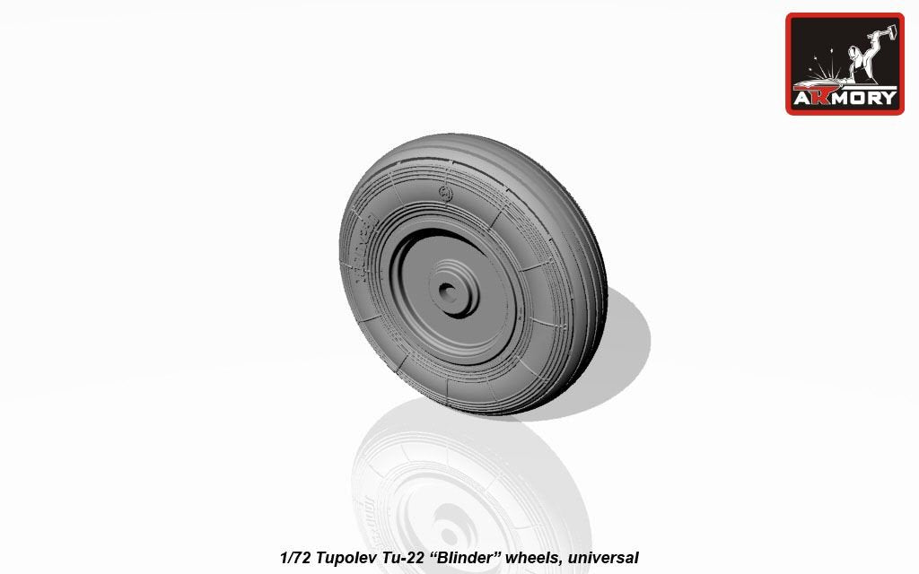 Armory Models AW72043 Tupolev Tu-22 Blinder wheels 1/72 – zdjęcie 10