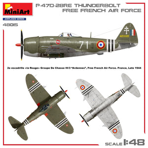 MiniArt 48015 P-47D-28RE THUNDERBOLT. FREE FRENCH AIR FORCE 1/48 – immagine 4