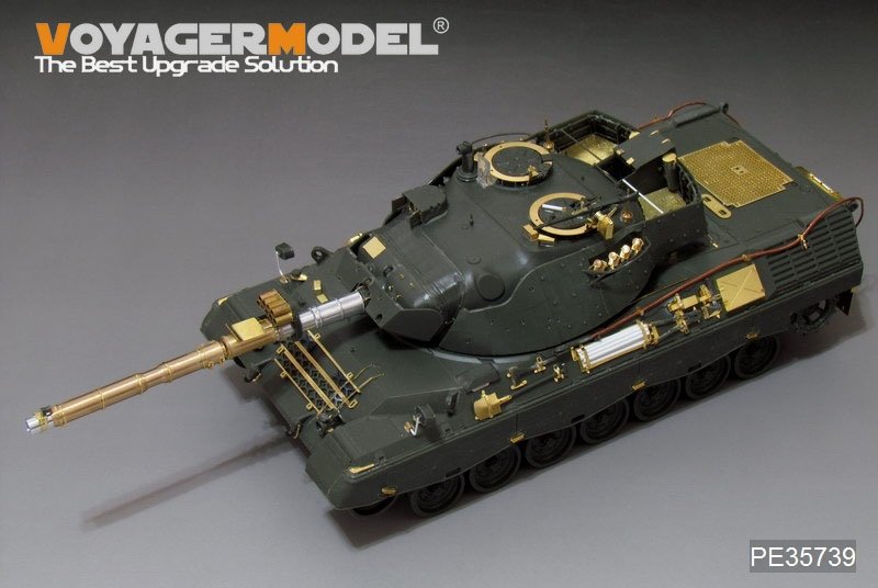 Voyager Model PE35739 Modern German Leopard1A5 MBT B ver include Gun barrel (For MENG TS-015) 1/35 – immagine 6